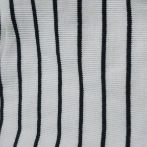 Black And White Strap Top For Women