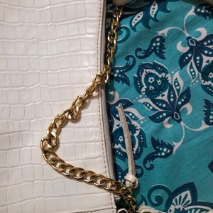 Chain Baguette Shoulder Bag