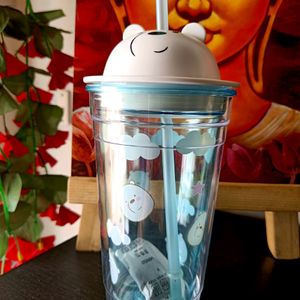 Miniso We Bare Bears Water Sipper