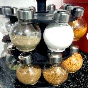 360 Degree Revolving Spice Rack 16 Jars