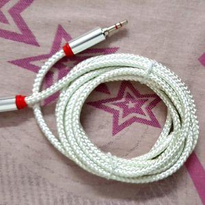 EP to ईपी (Aux) Nylon Braided Cable