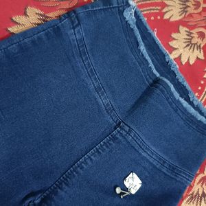 Plazo Denim Pent