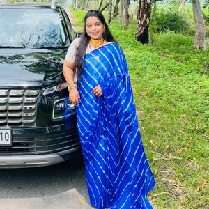 leheriya saree for women ☺️