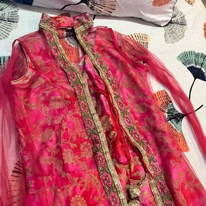 Pink Ethnic Gown