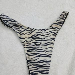 Tiger Print Look Panty