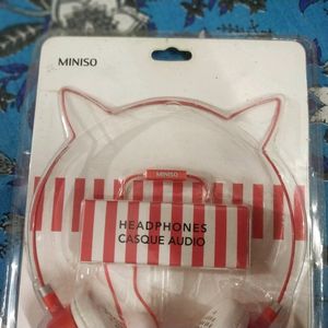 Miniso Cat headphones😍