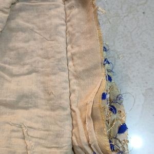 Golden Blue Blouse