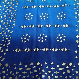 New Blue Ombre Saree