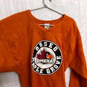 Flcxnit Orange Long Sleeve Jersey