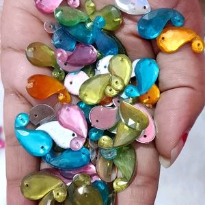 Beautiful Stone And Beads For Crafts