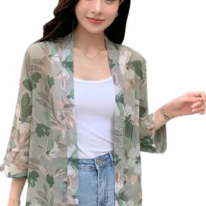 TOPLOT Women's Front Open Korean Shrug Top