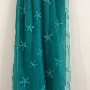 Korean Design Green Stole