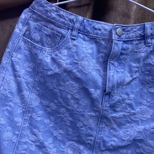 Denim Skirt