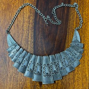 Oxidised Western Necklace