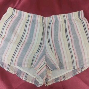 Striped Lounge Shorts