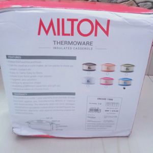 MILTON THERMOWARE INSULATED CASSEROLE