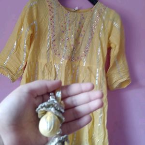 Yellow Kurta Set