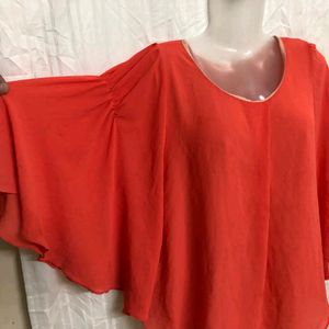 Orange Top For Women