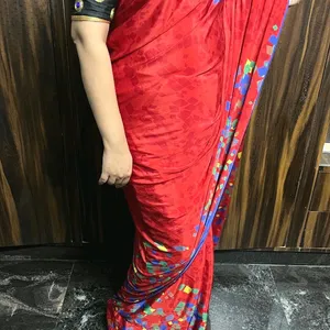 Crepe Saree