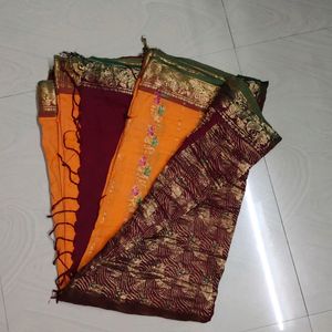 Cotton Pure Gadwal Saree