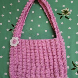 Pink Popocorn Bag
