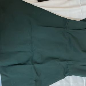 Bottle Green Formal Sleeveless Zara Dress