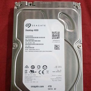 Seagate ST4000DM000 Desktop Hdd 4TB Sata 6GB/s Ncq