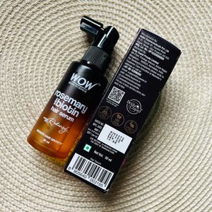 wow rosemary hair serum