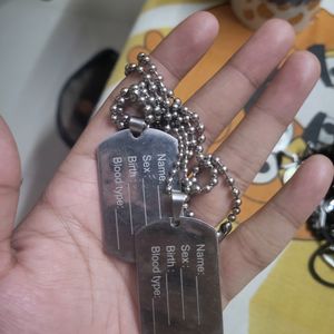 Slave Tag Pendant Heavy Quality Dollar Jst Fr ₹199