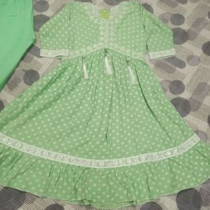 Cotton Frock Suit