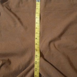 Brown Formal Flared Pant For Women