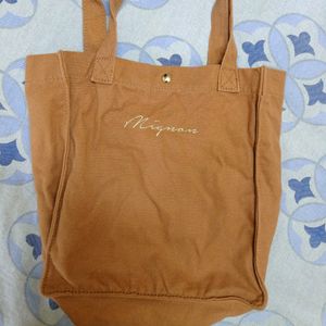 Brown Medium Sized Tote Bag