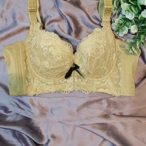 golden bra