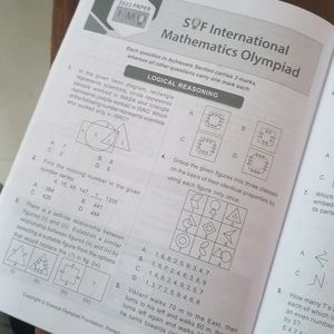 IMO OLYMPIAD WORKBOOK