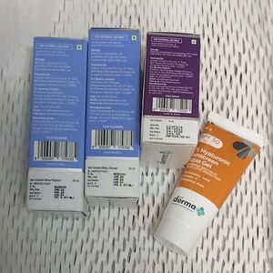 the derma co combo