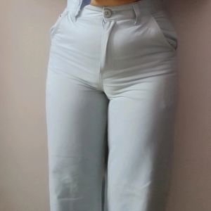 Cotton On Sky Blue Wide Leg Jeans