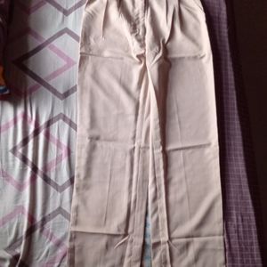 SSS Unisex Beige Korean Pant