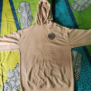 H&M  Beige SpongeBob Oversized Hoodie