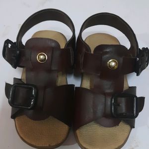 Baby Boy Leather Sandal Like New