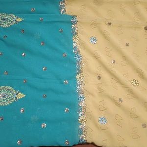 Beautiful Work Silk Saree