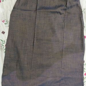 Coffee Brown Worked Kurti