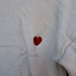 Red Heart Korean Sweater