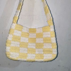 Crochet Shoulder Bag Handmade