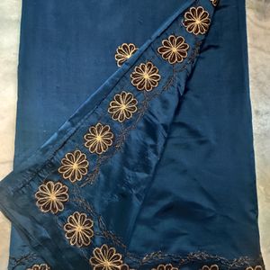 Sana Silk Neavy Blue Color Saree