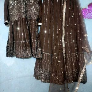 3 Peic Heavy Sitara Work Lehenga 🥰💖