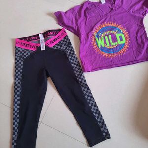 Zumba Wear Legging T Shirt