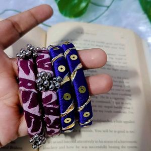 Handmade Fabric Bangles