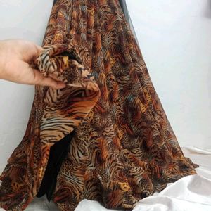 Tigerprint Lehenga Choli Set