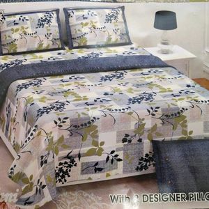 King Size Designer Bedsheet Pure Cotton