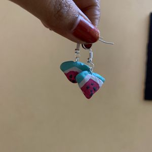 Handmade Clay Earrings✨❤️